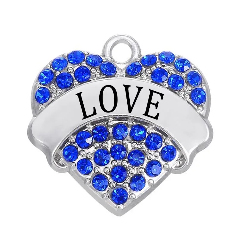 Stylish Valentine's Day Boyfriends Girlfriends Gift Jewelry Love Message Name Heart Pendant Charm | Charms