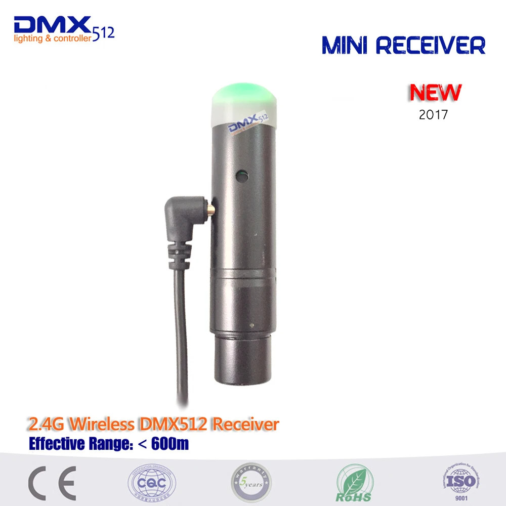 Беспроводной DMX 192 канальный консоль Совместимость беспроводной DMX512 мини приемник контроллер для дискотеки сценический светильник