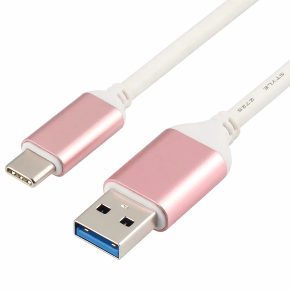 Кабель USB Type C с алюминиевым разъемом для Pixel Nexus 5X 6 P OnePlus 2 Nokia N1 Nintendo Switch LG G5 Samsung Galaxy