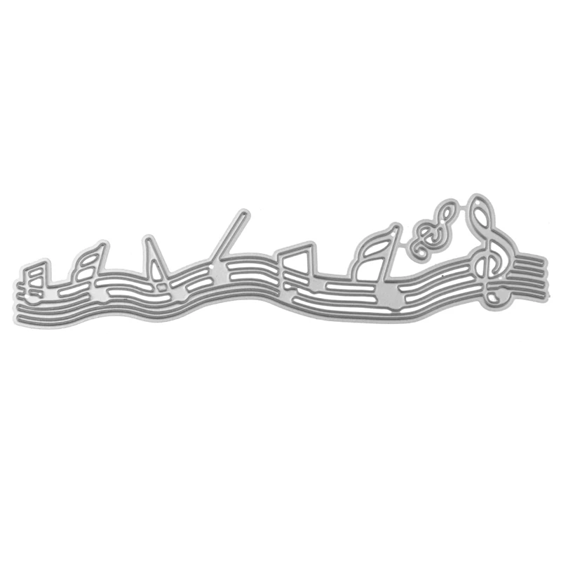 Металлические штампы Music Note трафареты для рукоделия скрапбукинг декоративное