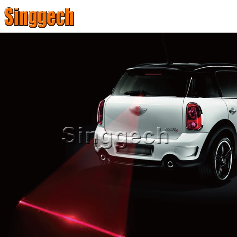 1X автомобиль красный лазерный задний противотуманный светильник для Защитные
