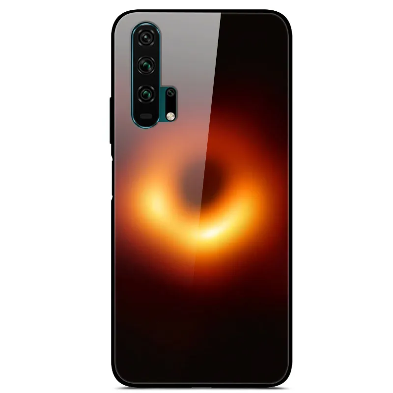 4 Закаленное стекло Чехол для Huawei Honor 20 Case Жесткий ПК Красочный чехол для Huawei Honor 20 Pro 20S Бампер чехол на телефона хонор20 20про - Цвет: 4