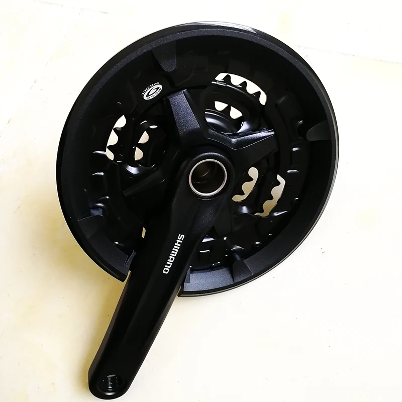 Shimano FC MT210 3 шт. бензиновый набор 9 скоростей 27 s велосипедный коленчатый 170 мм 22 32