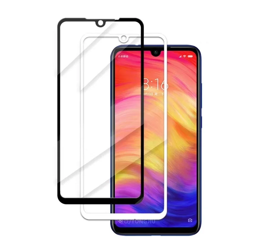 9H закаленное стекло для Xiaomi Redmi Note 7 полная защита экрана смартфон оригинал note7 4 ГБ