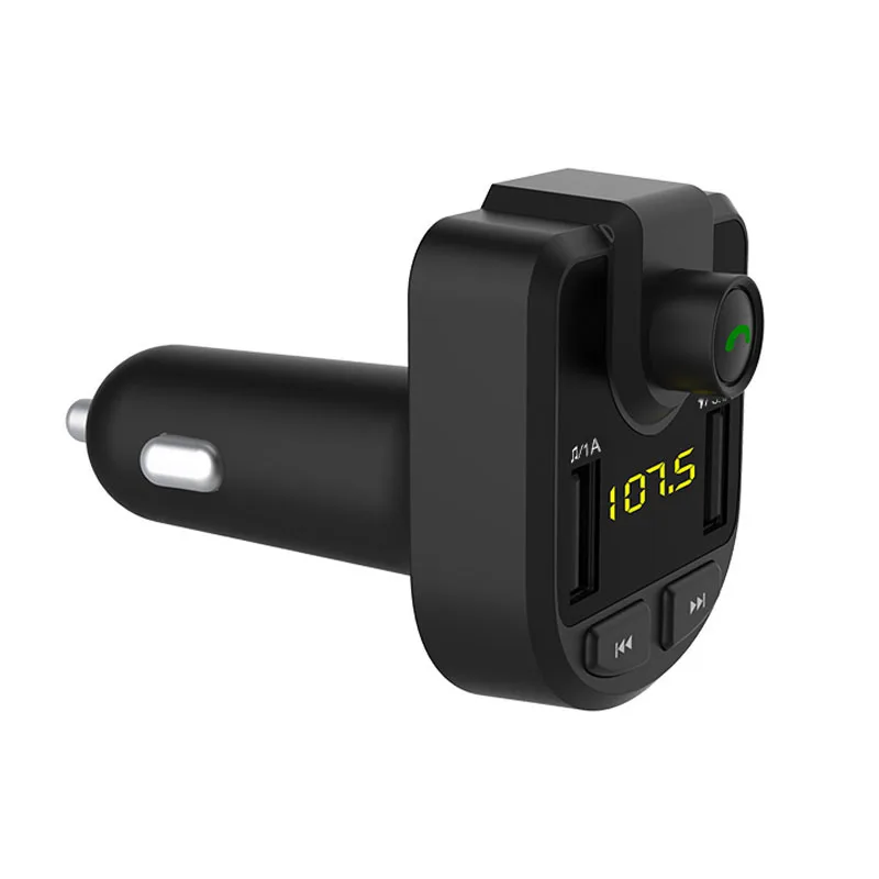 Jinserta Автомобильный MP3 плеер Bluetooth гарнитура для авто fm передатчик светодиодный Dual