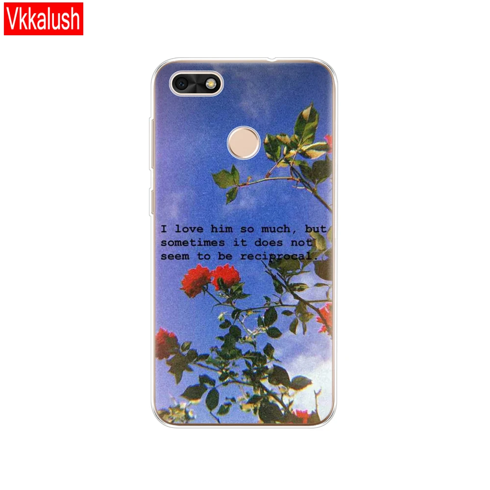 11077 Силиконовый чехол 5," huawei P9 Lite Mini, мягкий чехол из ТПУ huawei NOVA Lite, SLA-L22, задняя крышка huawei Y6 Pro, чехол - Цвет: 11077