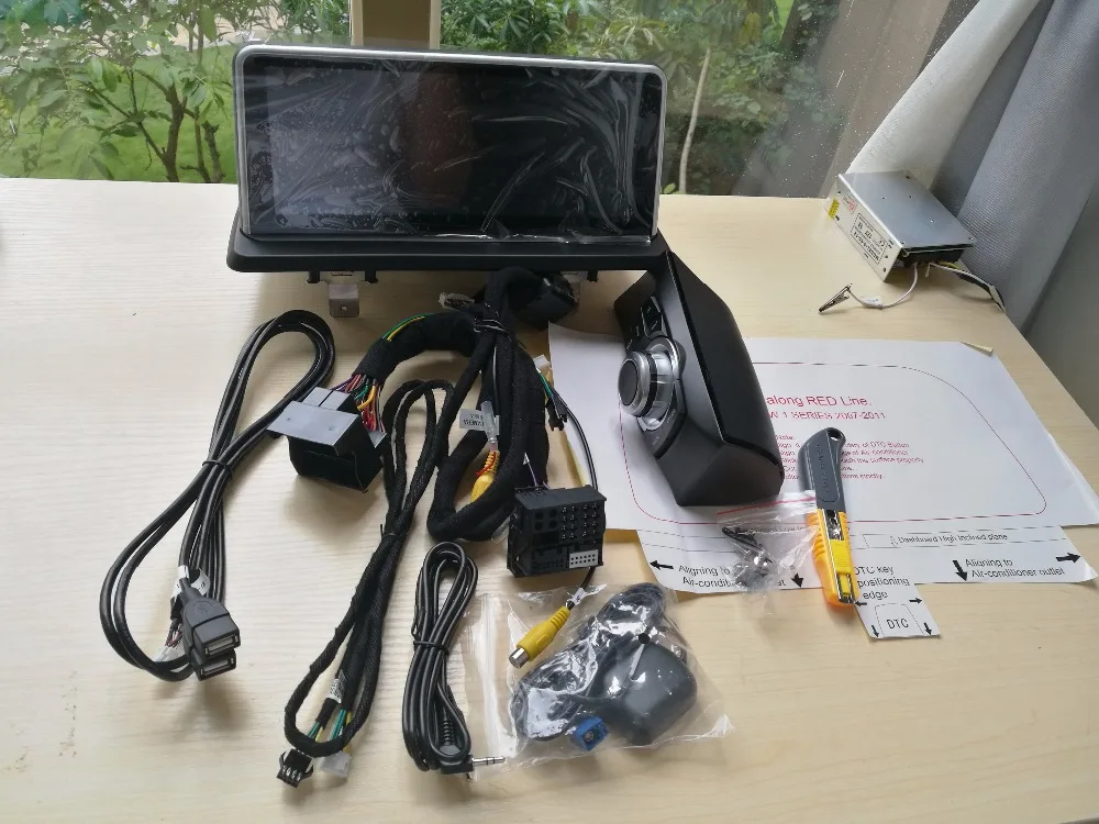Антибликовый экран HDMI 10 25 &quotAndroid 9 0 автомобильный монитор для BMW 1 серии E81 E82 E87 E88