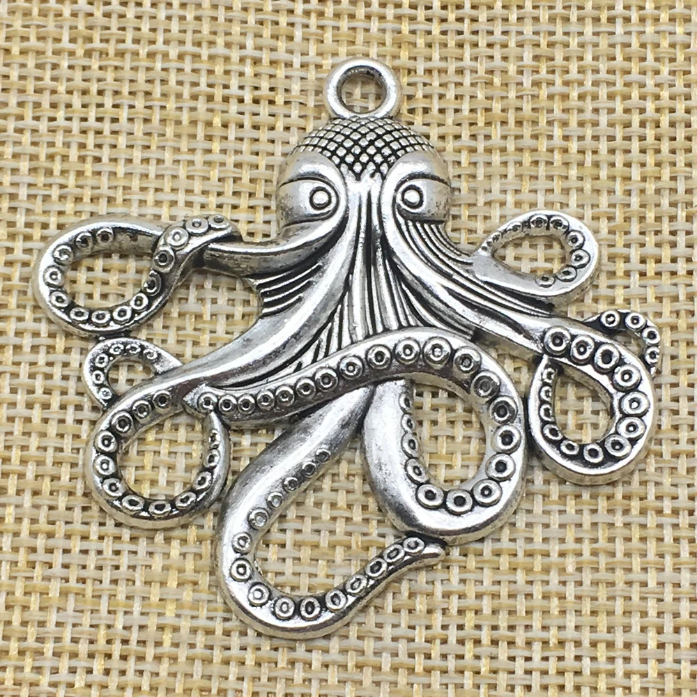 Подвеска в виде осьминога 3 шт.|charm pendant|pendants jewelry makingoctopus charm |