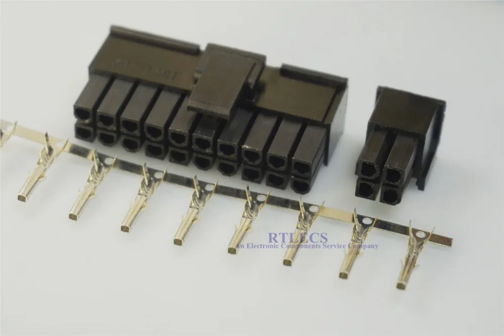 20 комплектов 5557 4 2 мм + контактный корпус разъем материнская плата CPU ATX 24 питания