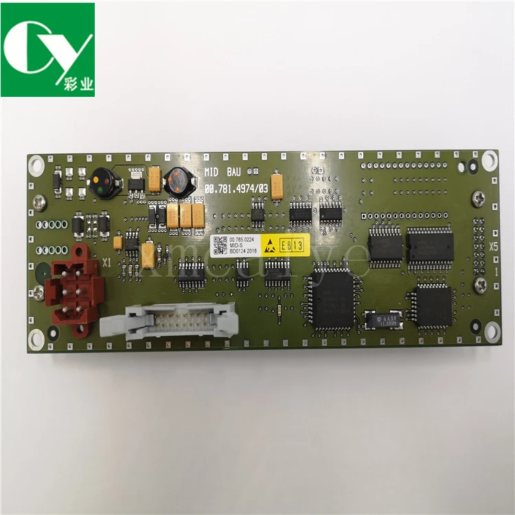 Печатная машина SM102/CD102 печатная плата MID 00.781.4974/03 00.781.2196 00.785.0224|Детали принтера| |