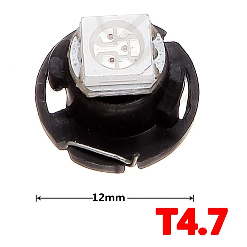 10x Белый T4.7 Neo клиновидный 5050 SMD светодиодный светильник для Dodge Ram | Автомобили и