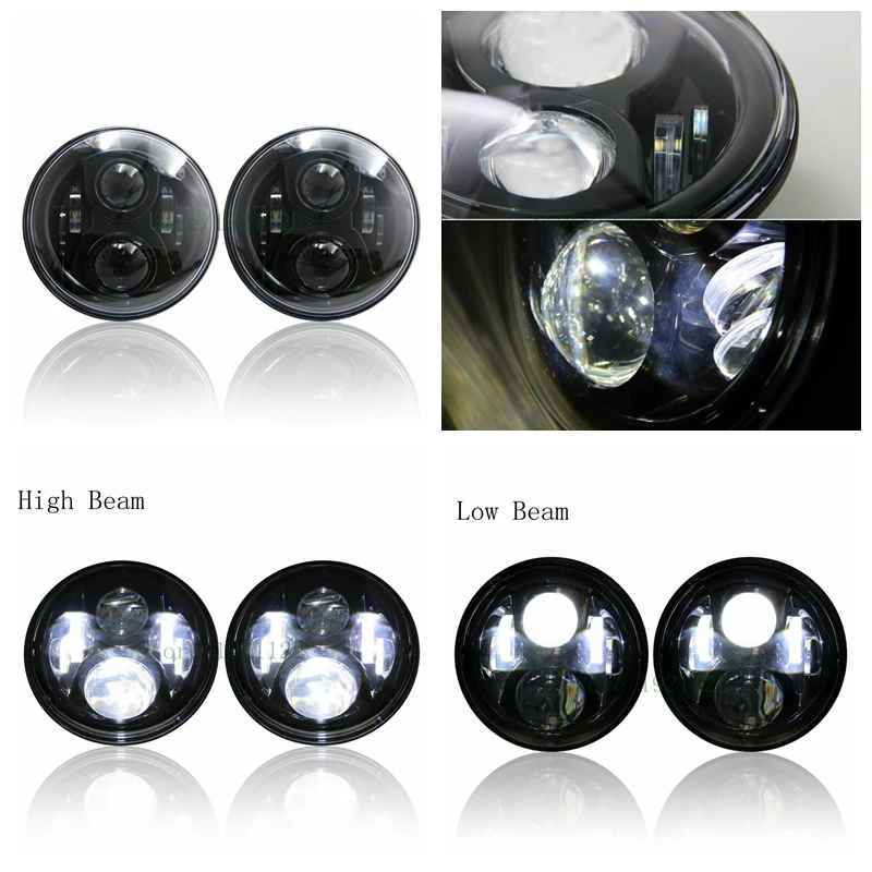 7 дюймовый светодиодный светильник для вождения &quotсменный комплект с H/L лучом Jeep