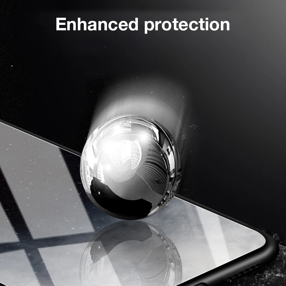 Чехол из закаленного стекла Eqvvol для Huawei Mate 20 10 Pro P20 P30 Lite Honor 9 8 P9 P10 Звездный чехол