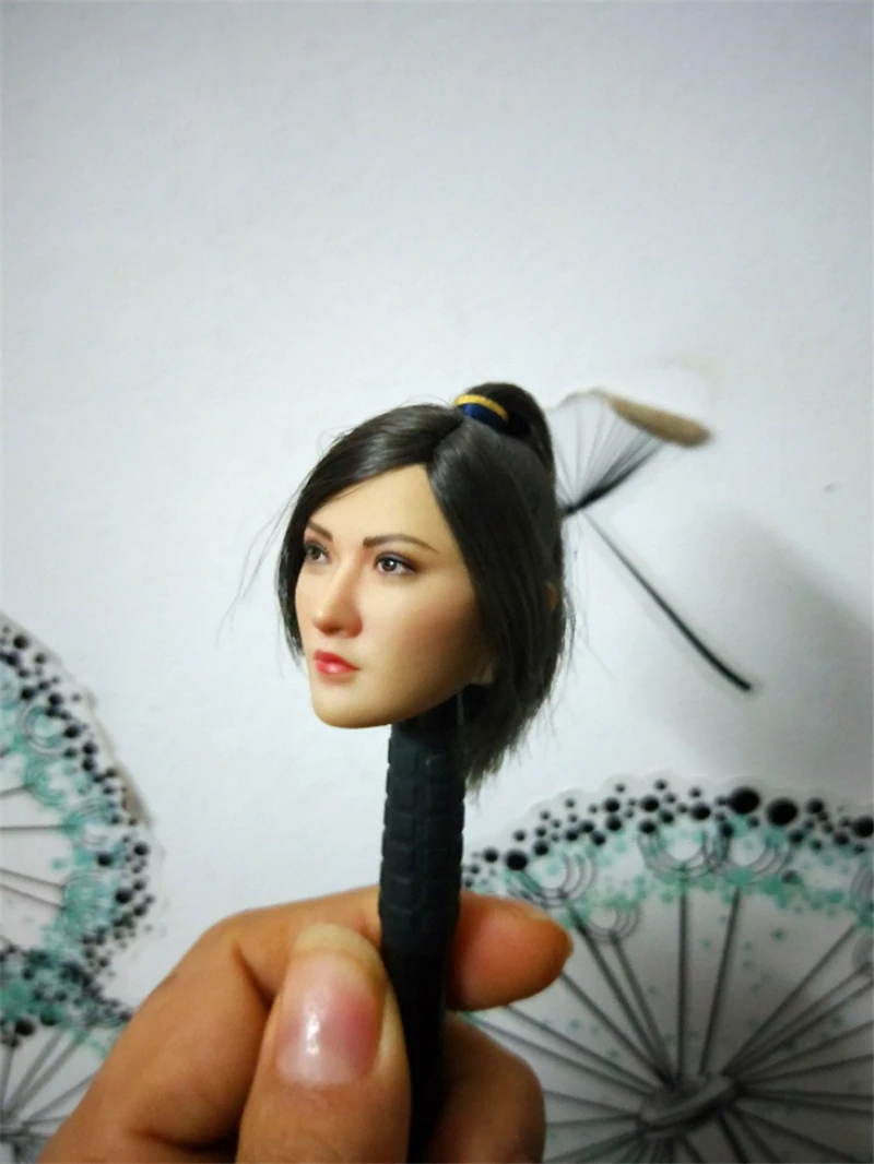 Коллекция 1/6 года знаменитая фигурка головы звезды из Азии Jingtian Linmei модели черных
