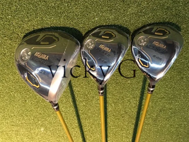Новый 3 Звезда Honma S-05 Дерево Набор Хонма Гольф-Клубы водитель + Фарватер Вудс Вал