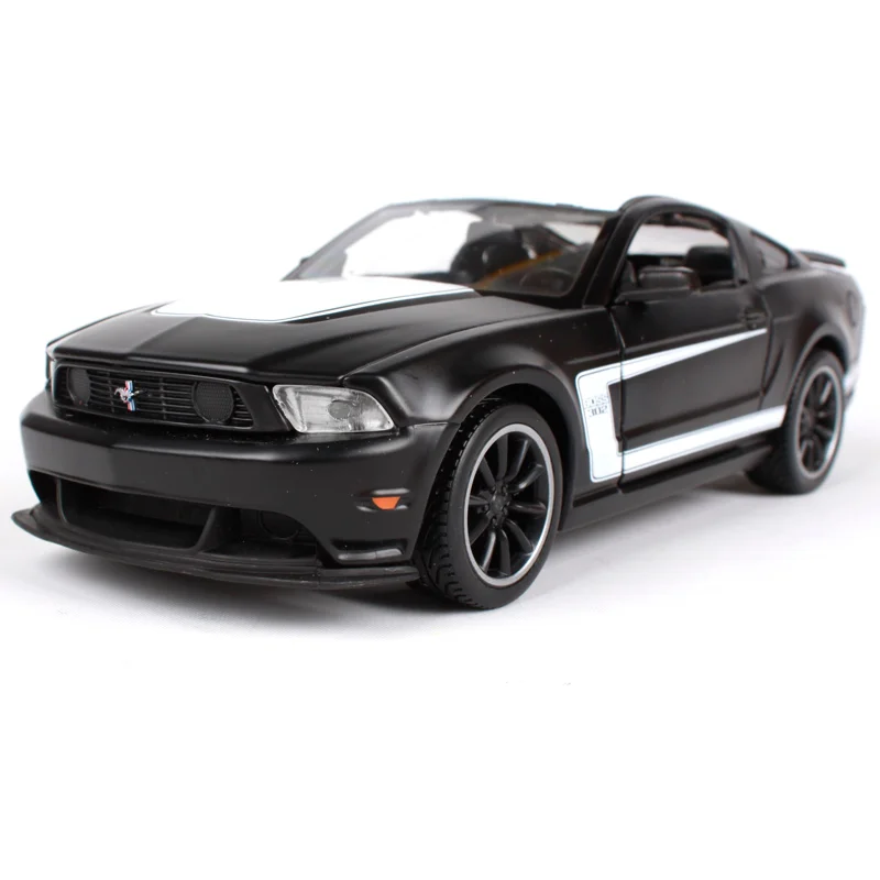 Maisto 1:24 mustang boss 302 автомобиль литье под давлением для ford охлаждение черный