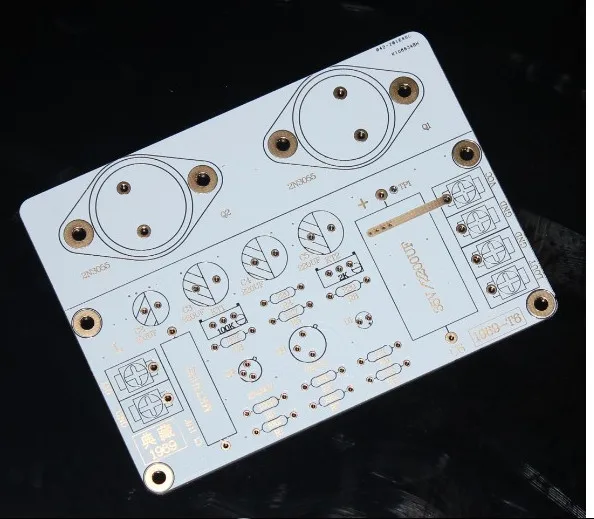 Бесплатная доставка 2 шт./Лот 1969 Плата усилителя мощности 1969PCB пустая пластина