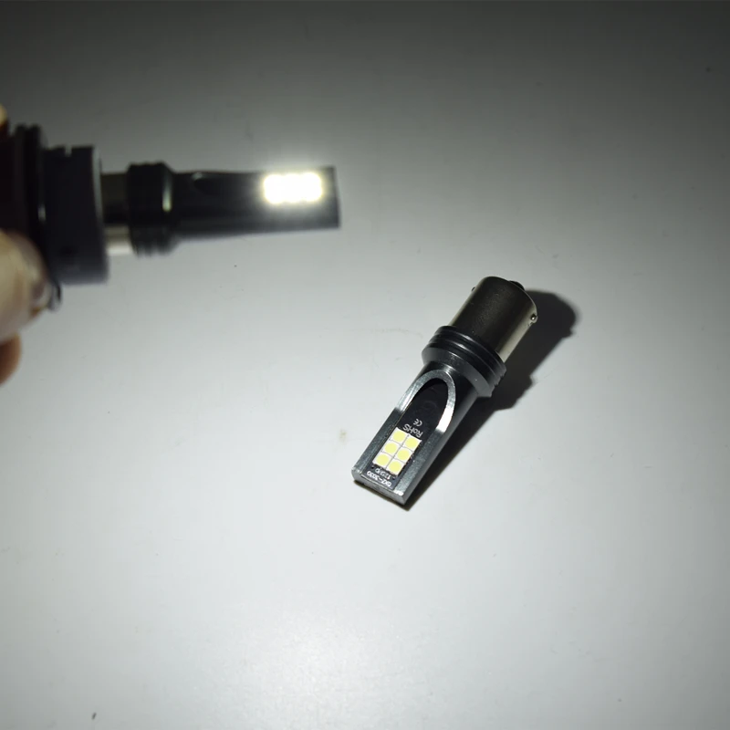 YIJINSHENG 2 шт. 1157 1156 3030 12SMD светодиодные лампы заднего тормоза поворотные сигнальные