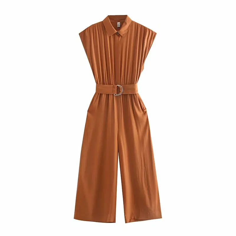 2019 стиль сафари женский с отложным воротником сплошной цвет пояс пояса широкие