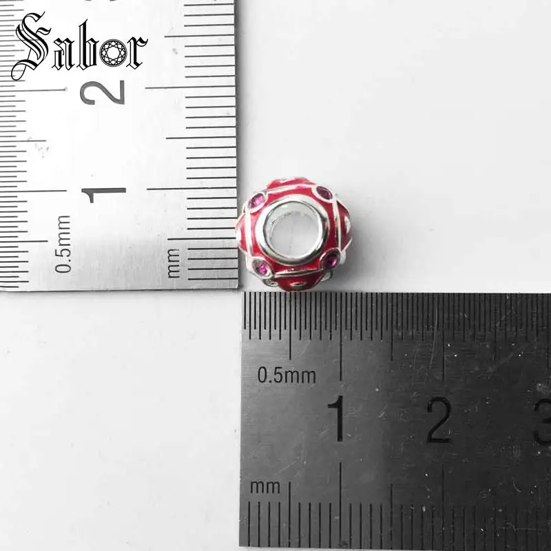 Thomas DIY бусины Ethno Красный Шарм 2020 новые серебряные ювелирные изделия классический