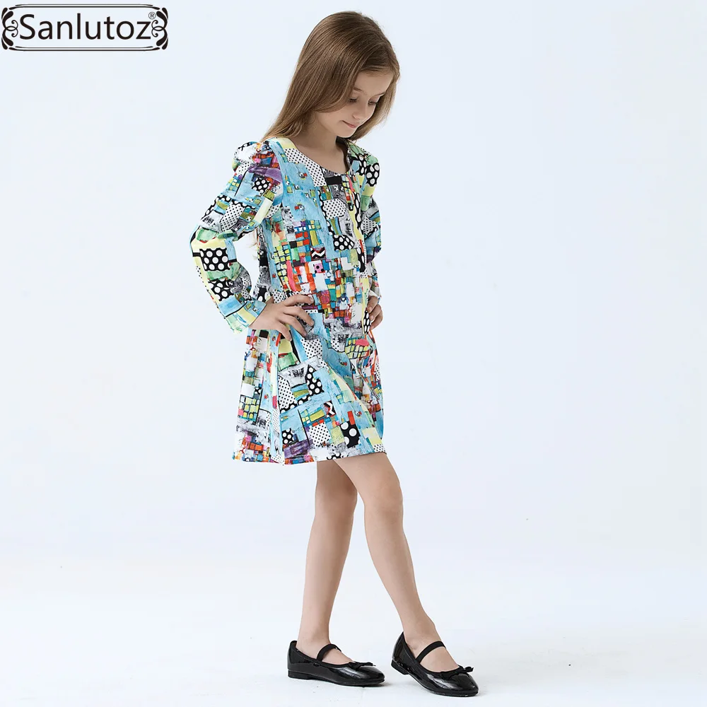 Girls Dress Winter Children Brand Kids Clothes Cartoon Clothing for Princess Holiday Party Wedding Baby Toddler | Детская одежда и