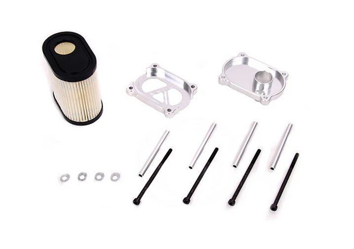 Baja 5b CNC metal air filter set interchangable with HPI no. 85207 | Игрушки и хобби