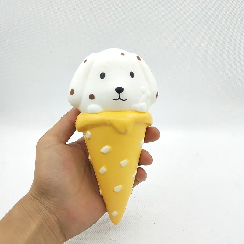 squish Slow Rising Kawaii Ice Cream Dog Toys For Kid Squishy Soft Animal Squeeze Toy Children anti-stress | Игрушки и хобби