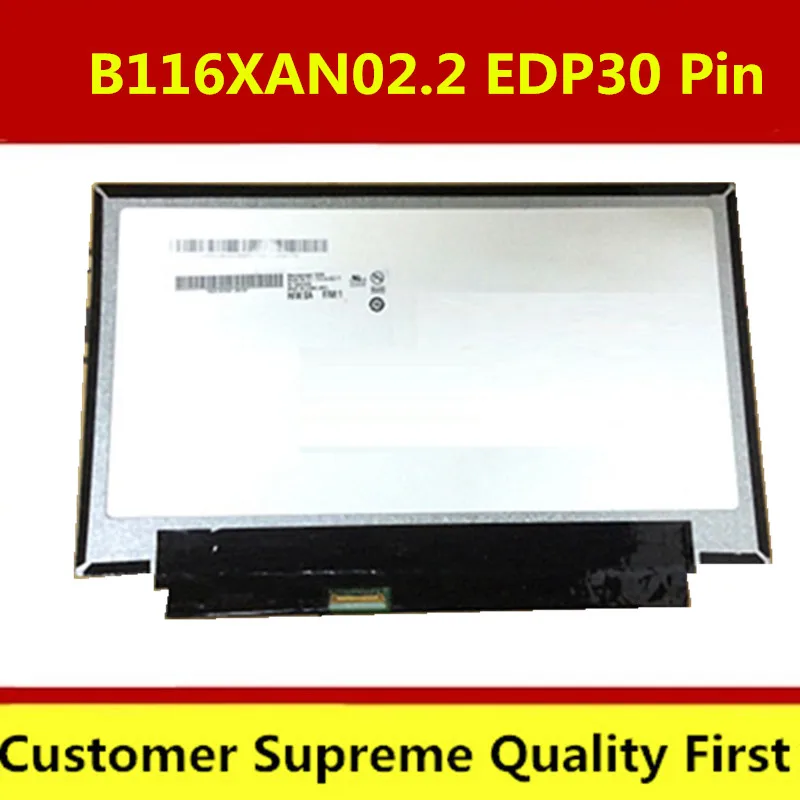 Сменный ЖК-экран 11 6 дюйма B116XAN03.2 B116XAN02.2 для Acer Aspire V5-122P MS2377 EDP 30 контактов |
