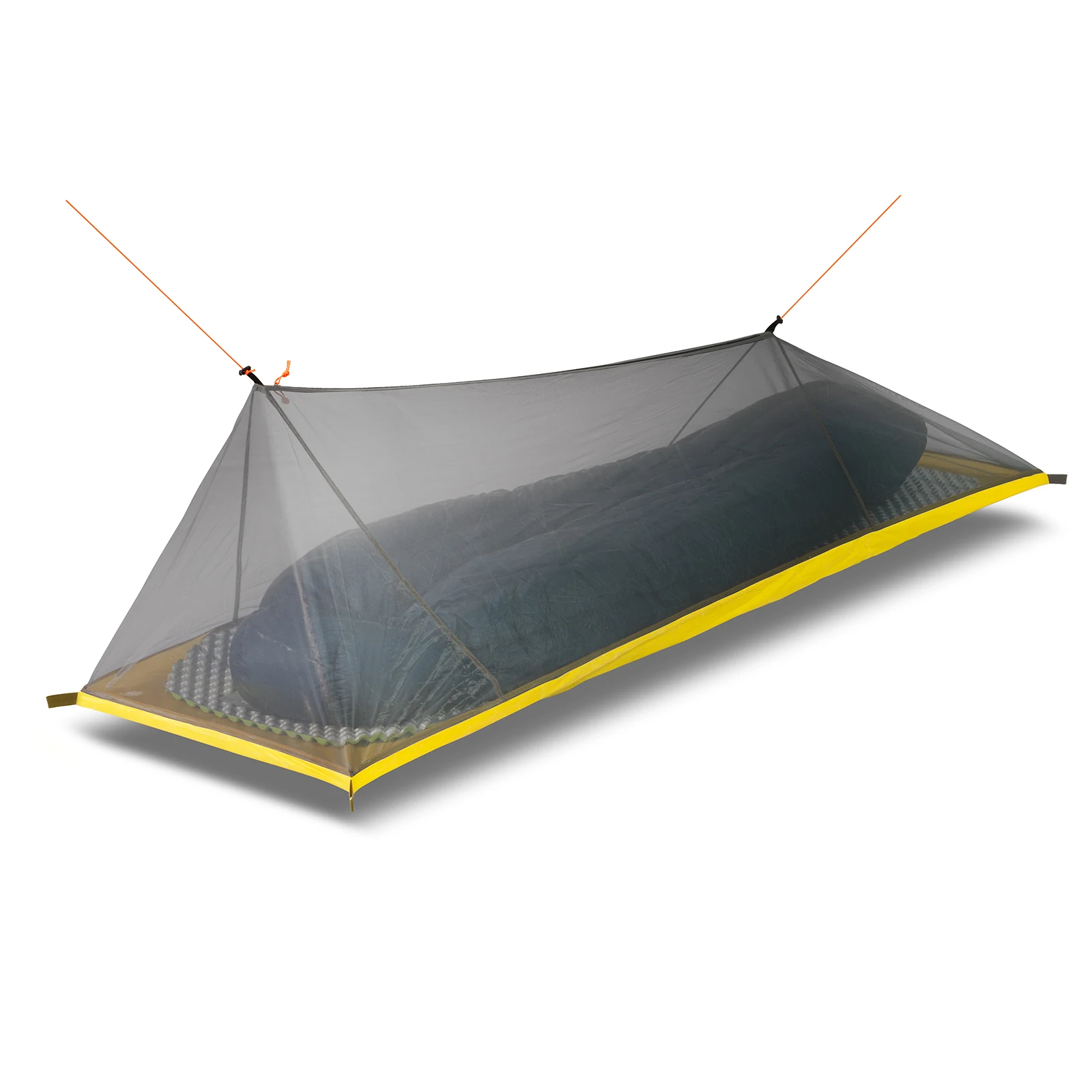 3 Season Inner tent 1 человек 3/4 сезон Сверхлегкий 20D нейлон обе стороны с силиконовым покрытием бесшумный Пирамида 410 г Flysheet& Лето 230-260 г сетка Внутренняя палатка - Цвет: 3 Season Inner tent