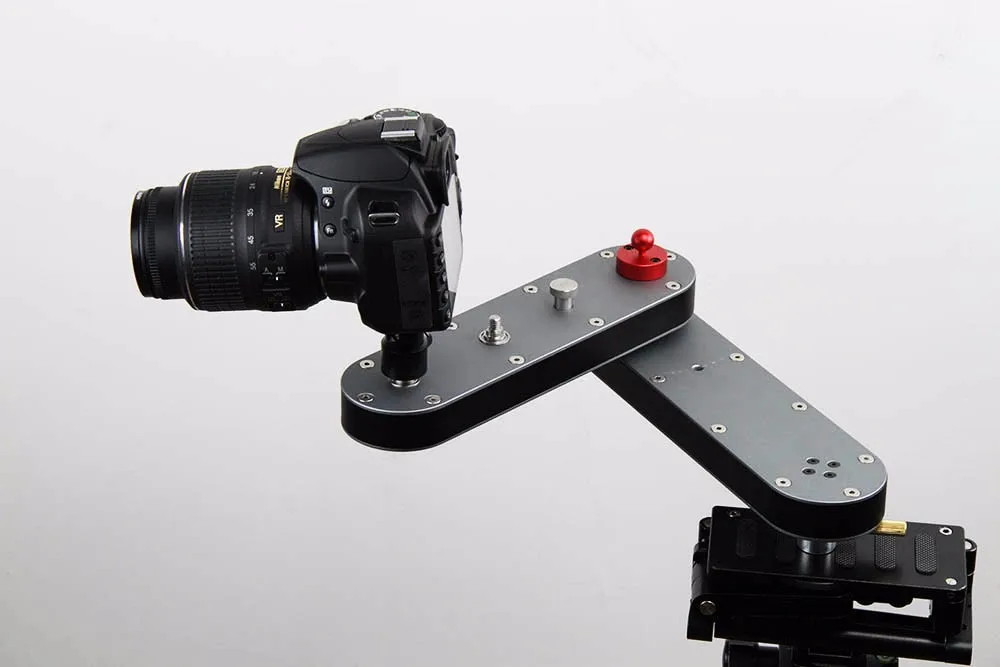 Портативная DSLR камера Видео слайдер рельсовая дорожка с панорамированием и линейным движением 4x расстояние для DSLR GoPro Экшн камеры s Смартфон