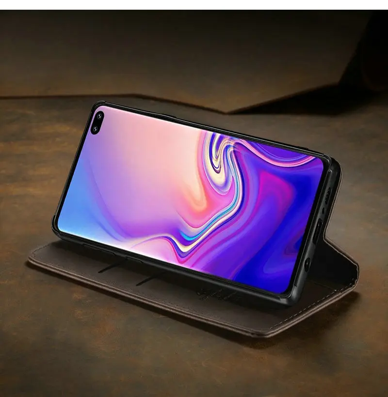 Ретро Чехол с магнитом для samsung Galaxy A50 кошелек кожаный чехол для S10 S10e S9 S8 плюс A30 A20 A70 A40 S7 S7edge M10 M20