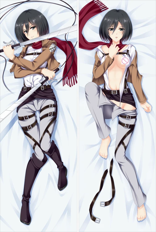 Shingeki no Kyojin Christa Lenz Mikasa Ackerman Levi Sasha блузка наволочка для подушки наступающие