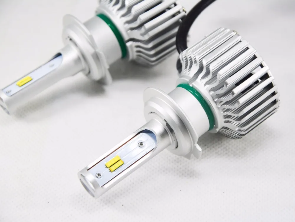 1 комплект трехцветные светодиодные лампы H7 60 Вт 3000 лм|h7 60w|led headlightfog lamp bulb |