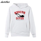 Модная повседневная мужская флисовая толстовка SAR-подводный поиск и спасение: спасательная толстовка с рисунком акварелью в стиле хип-хоп куртка пальто