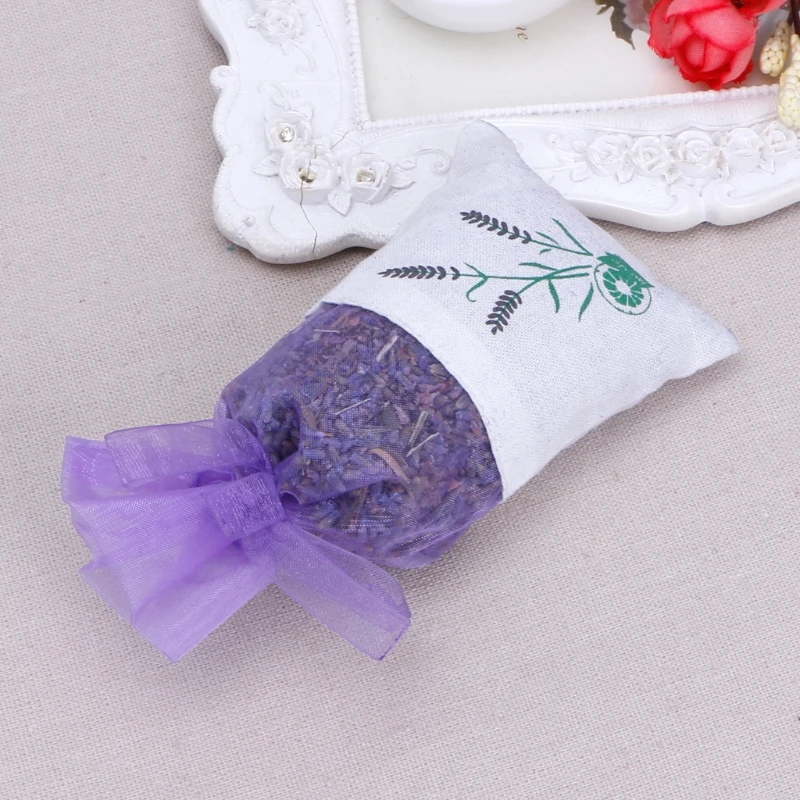 Natural Lavender Bud Dried Flower Sachet Bag Aromatherapy Aromatic Air Refresh Home Decor | Дом и сад