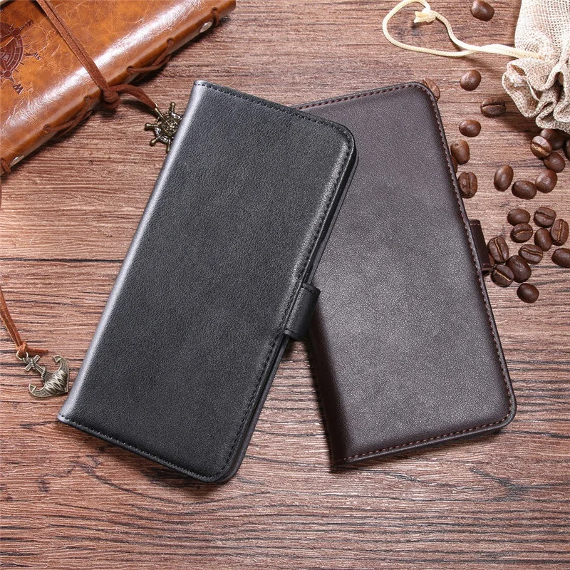 Подлинная Кожаный чехол для huawei P10 Lite крышка с держатель карт Стенд Wallet откидная
