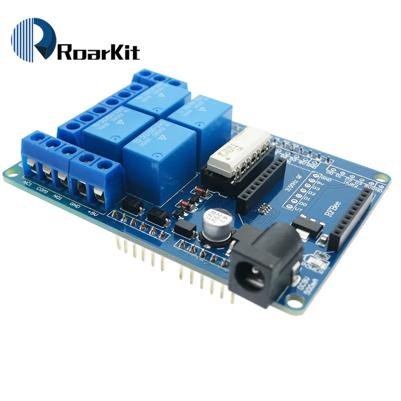 4 канальный 5 В релейный модуль плата расширения Релейный Щит V1.3 для arduino