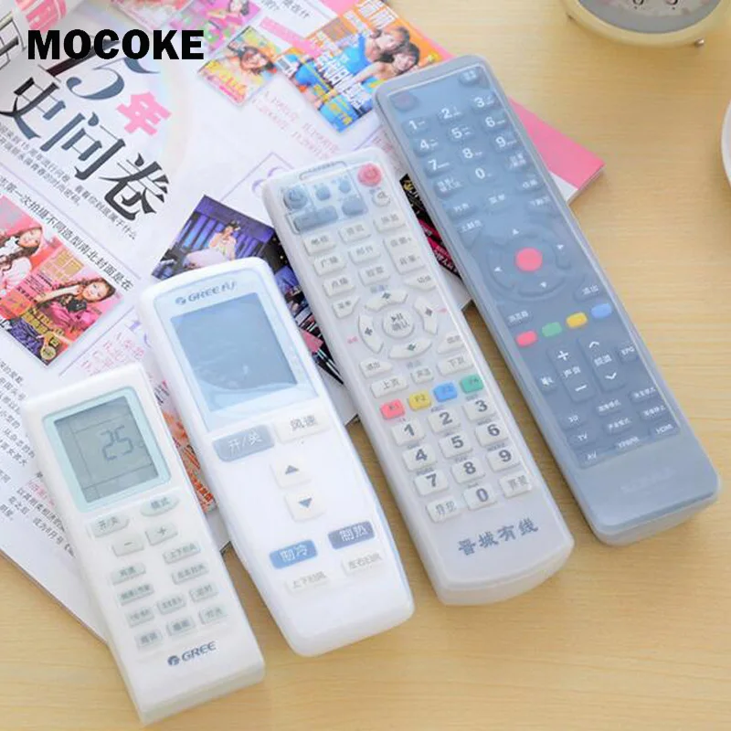 1 шт. силиконовые видео ТВ кондиционер пульт дистанционного управления защитные