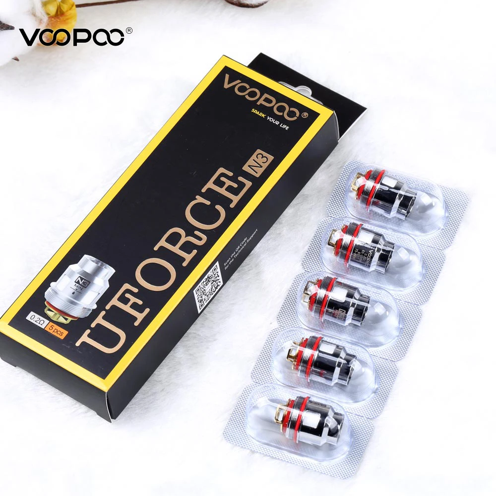 Сменная катушка для электронной сигареты VOOPOO Uforce N3 0 2 Ом 10 шт.|Испарители