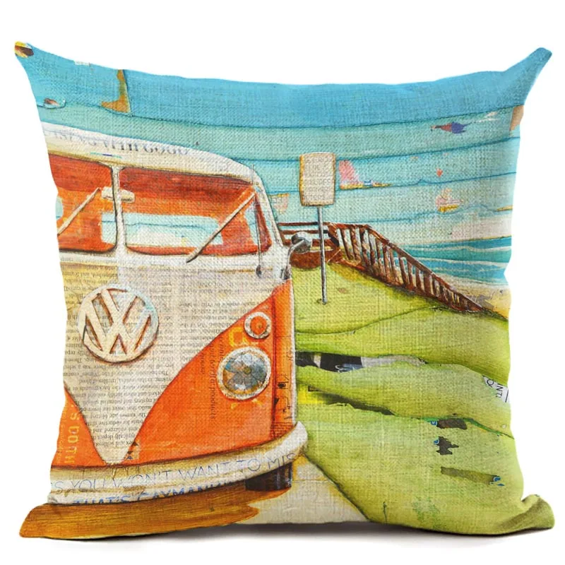 Новые продукты модный стиль цветная Автомобильная подушка наволочка для подушки