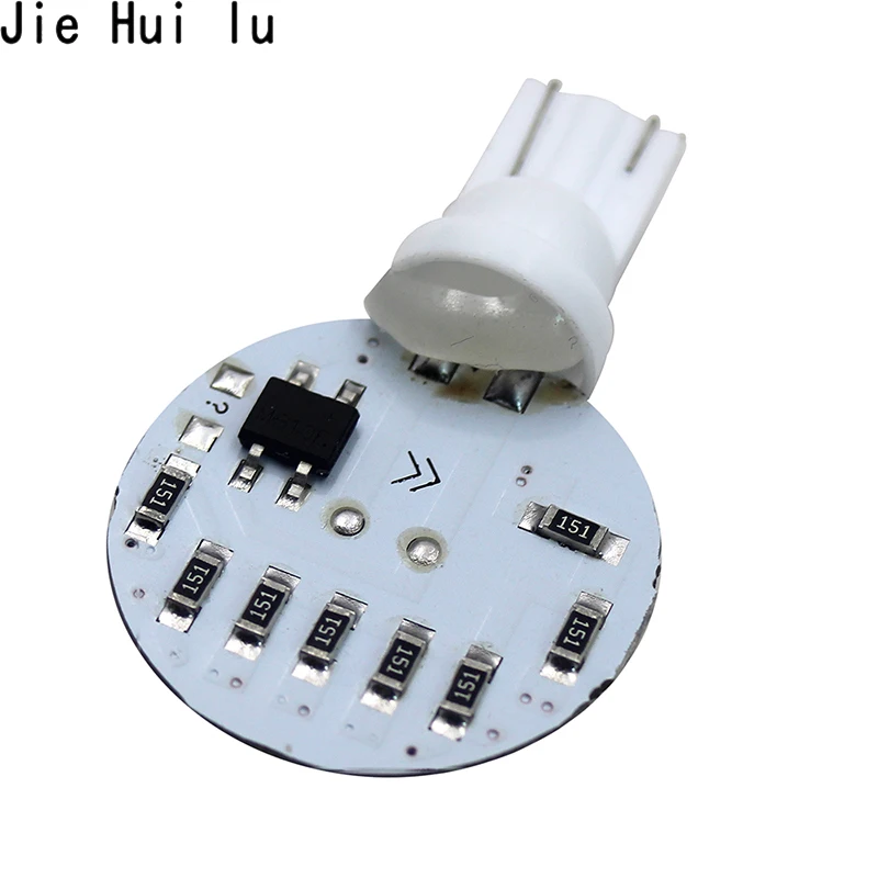 Лучшая цена Белый T10 168 194 501 W5W 24 SMD 1210 светодиодный Панель авто боковые цоколь