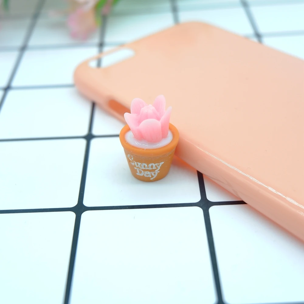 Kawaiiminiature дерево Flatback кабошоны из смолы для рукоделия diy аксессуары волос