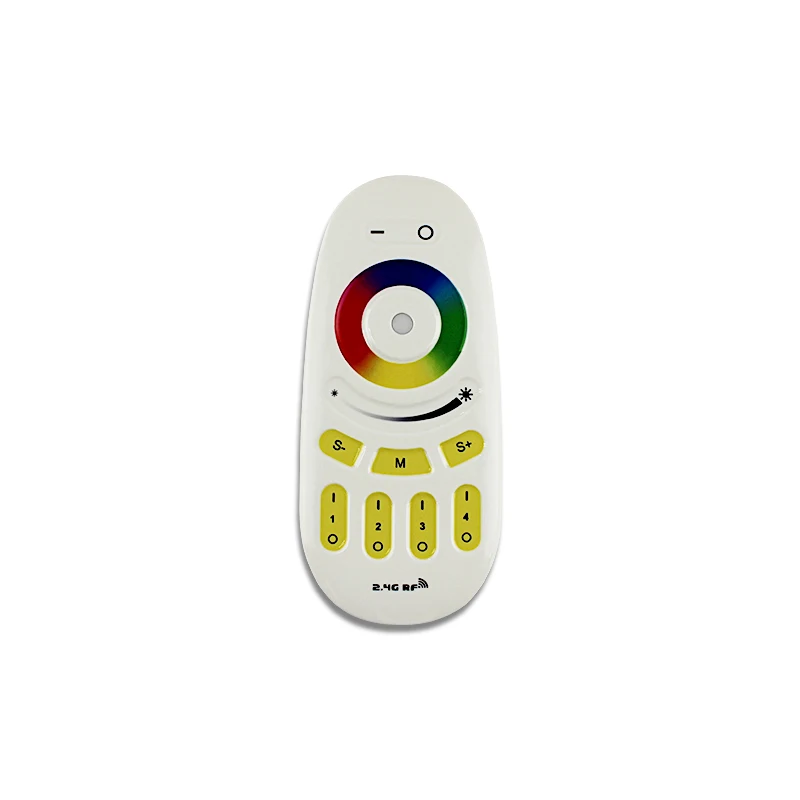 YLSTAR 2018 Новинка DC12V 24V 2 4G RF 4 зоны Беспроводная кнопка/сенсорный экран RGB LED пульт