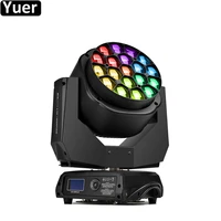 2020 new led 19x15w rgbw 4in1 big bee eye moving head light with zoom rotating mac aura stage light disco dj party lighting