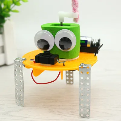 Раннее Обучение DIY кракули робот технологии небольшие изобретения обучающие