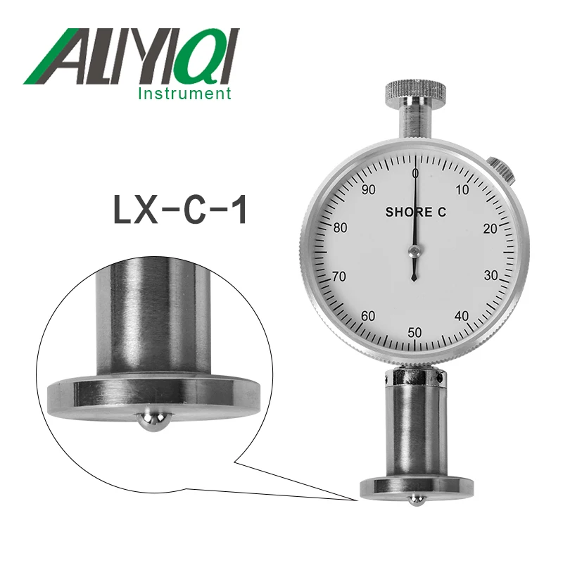 LX-C-1 Shore Hardness Tester Durometer Applicable To The Hardness Test Of Rubber Microporous Material