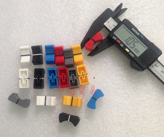 12 шт. крышка миксера прямой скользящий потенциометр ручка проигрывателя дисков с