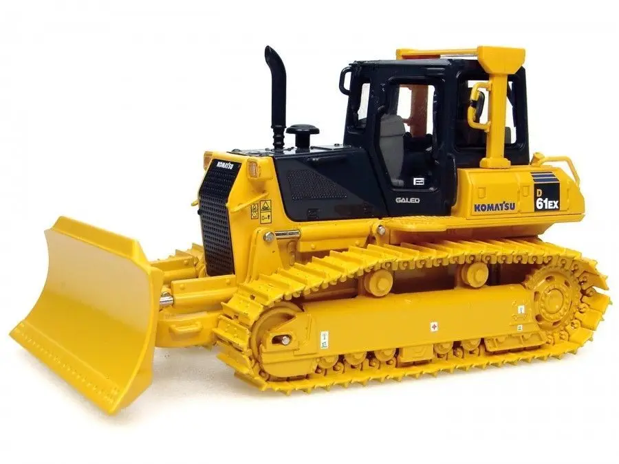 Коллекционная модель из сплава, подарок, 1:50, масштаб UH8000, Komatsu D61EX, гусеничный бульдозер, строительная модель автомобиля, Игрушечная модель для украшения, подарок