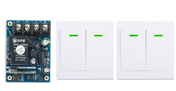 DC12V 24 V 36 48 10A 1CH Беспроводной дистанционного Управление переключатель приемник +