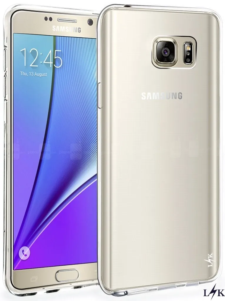 Для Samsung Galaxy Note 5 LK ультра [тонкий] устойчивое к царапинам гель ТПУ Резиновая
